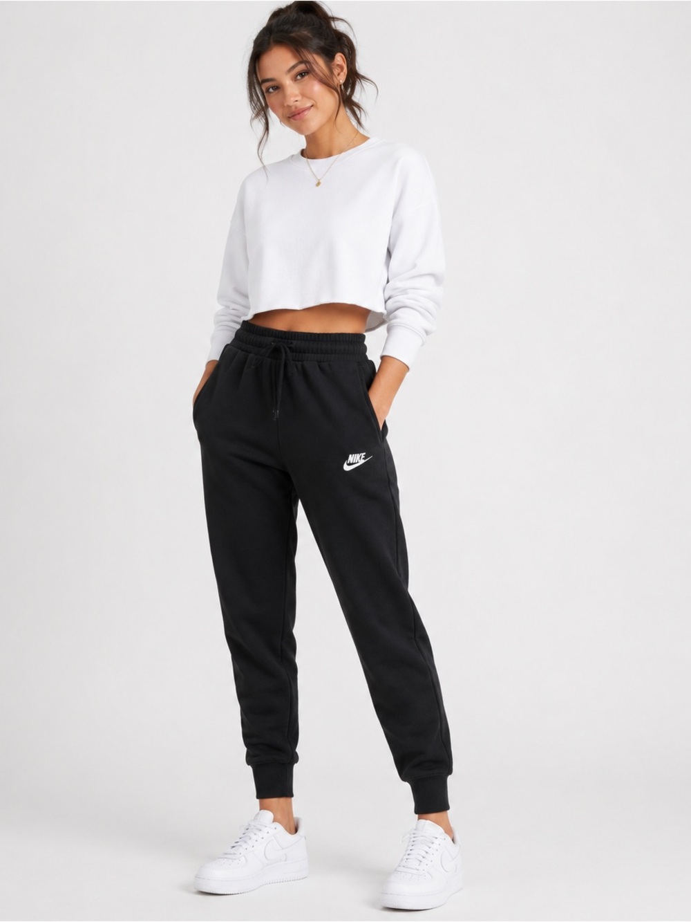 Nike Sportswear Fleece Jogger Sweatpants Women’s Small Black